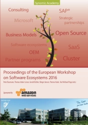 Proceedings Of The European Workshop On Software Ecosystems 2016