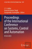 Proceedings Of The International Conference On Systems, Control And Automation
