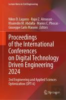 Proceedings Of The International Conferences On Digital Technology Driven Engineering 2024