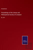 Proceedings Of The Literary And Philosophical Society Of Liverpool