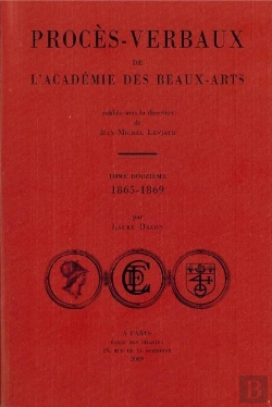 Bertrand.pt - Procès-Verbaux De L'Académie Des Beaux-Arts : 1865-1869