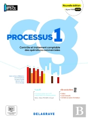 Processus 1 - Contrôle Et Traitement Comptable Des Opérations Commerciales Bts Comptabilité Gestion (Cg) (2025) - Pochette Élève