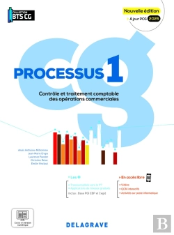 Bertrand.pt - Processus 1 - Contrôle Et Traitement Comptable Des Opérations Commerciales Bts Comptabilité Gestion (Cg) (2025) - Pochette Élève