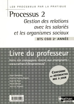 Bertrand.pt - Processus 2 Bts 2 Cgo - Gestion Des Relations Avec Les Salaries Et Les Organismes Sociaux