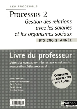 Bertrand.pt - Processus 2 Bts 2 Cgo - Gestion Des Relations Avec Les Salaries Et Les Organismes Sociaux