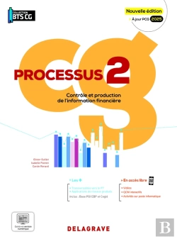 Bertrand.pt - Processus 2 - Contrôle Et Production De L'Information Financière Bts Comptabilité Gestion (Cg) (2025) - Pochette Élève