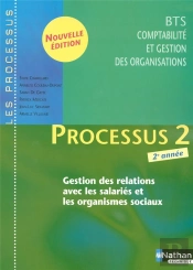 Processus 2 ; Gestion Des Relations Aves Les Salariés Et Les Organismes Sociaux ; Bts Cgo 2e Année