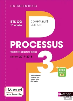 Bertrand.pt - Processus 3 Bts Cg 1ere Annee (Les Processus Cg) Livre + Licence Eleve 2017