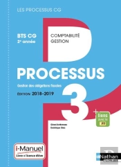 Processus 3 - Bts Cg 2eme Annee (Les Processus Cg) Livre + Licence Eleve - 2018