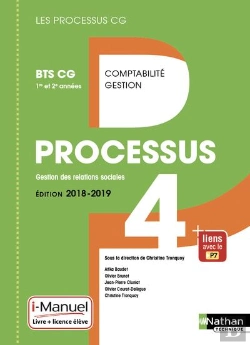 Bertrand.pt - Processus 4 - Bts Cg 1ere Et 2eme Annees (Les Processus Cg) Livre + Licence Eleve - 2018