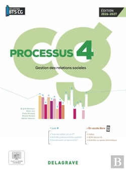 Bertrand.pt - Processus 4 - Gestion Des Relations Sociales : Bts Comptabilité Gestion (Cg) ; Pochette Élève (Édition 2026)