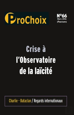 Bertrand.pt - Prochoix N 66 Crise A L'Observatoire De La Laicite Printemps 2016