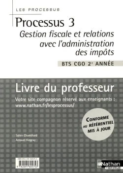 Bertrand.pt - Procsessus 3 Bts 2 Cgo - Gestion Fiscale Et Relations Avec L'Administration Des Impots Professeur