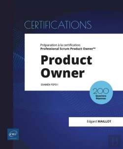 Bertrand.pt - Product Owner - Preparation A La Certification Professional Scrum Product Owner  (Examen Pspo I)
