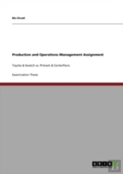 Bertrand.pt - Production And Operations Management Assignment