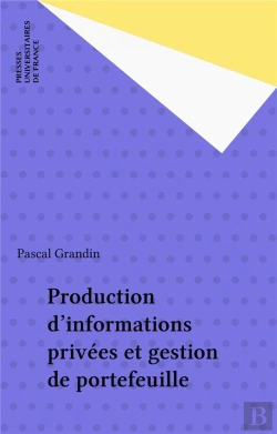 Bertrand.pt - Production D'Informations Privées Et Gestion De Portefeuille