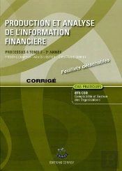 Production Et Analyse De L'Information Financiere T2 - Corrige