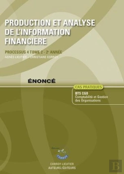 Bertrand.pt - Production Et Analyse De L'Information Financiere T.2 Enonce