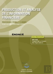 Production Et Analyse De L'Information Financiere T2 - Enonce