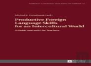 Productive Foreign Language Skills For An Intercultural World