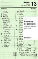 Productos No Elaborados Vol 3