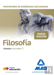Profesores De Enseñanza Secundaria Filosofía Temario Volumen 3