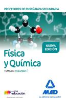 Profesores De Enseñanza Secundaria Física Y Química Temario Volumen 1