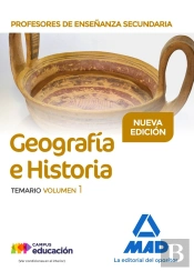 Profesores De Enseñanza Secundaria Geografía E Historia Temario Volumen 1