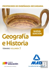 Profesores De Enseñanza Secundaria Geografía E Historia Temario Volumen 3