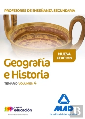 Profesores De Enseñanza Secundaria Geografía E Historia Temario Volumen 4