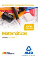 Profesores De Enseñanza Secundaria Matemáticas Temario Volumen 2