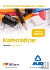 Profesores De Enseñanza Secundaria Matemáticas Temario Volumen 3
