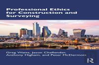 Professional Ethics In Construction And Surveying