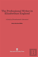 Professional Writer In Elizabethan England