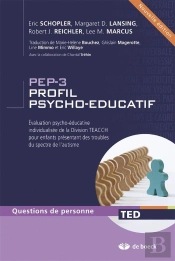 Profil Psycho-Éducatif ; Pep3 Évaluation Fonctionnelle Pour Enfants Autistes