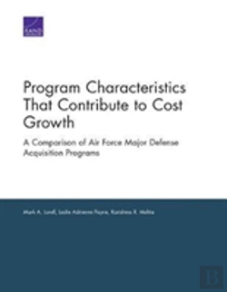 Bertrand.pt - Program Characteristics That Contribute To Cost Growth