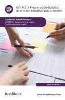 Programacion Didactica De Acciones Formativas Para El Empleo
