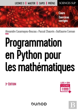 Bertrand.pt - Programmation En Python Pour Les Mathématiques (3e Édition)