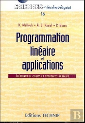 Programmation Lineaire Et Applications