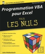 Programmation Vba Pour Excel 2013 Et 2016 Pour Les Nuls