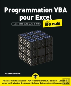 Bertrand.pt - Programmation Vba Pour Excel 2022 Pour Les Nuls