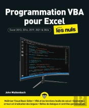 Programmation Vba Pour Excel 2024 Pour Les Nuls