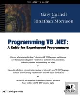 Programming Vb.Net