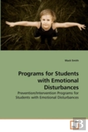 Programs For Students With Emotional Dis