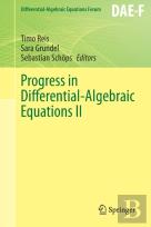 Progress In Differential-Algebraic Equations Ii