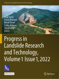 Bertrand.pt - Progress In Landslide Research And Technology, Volume 1 Issue 1, 2022