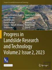 Progress In Landslide Research And Technology, Volume 2 Issue 2, 2023