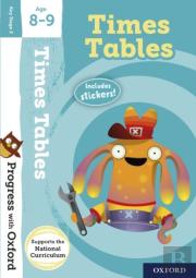 Progress With Oxford:: Times Tables Age 8-9