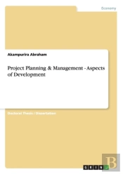 Project Planning & Management - Aspects Of Development