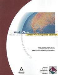 Project Supervisor Annotated Instructor'S Guide, Perfect Bound